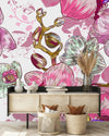 Pink Orchid Flowers Wallpaper