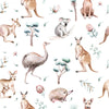 Modish Exotic Animals Wallpaper Tasteful