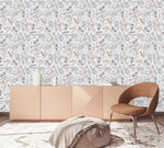 Pastel Color Leaves Wallpaper
