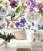 Colorful Wildflowers Wallpaper