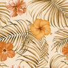 Modish Tropical Flowers Wallpaper