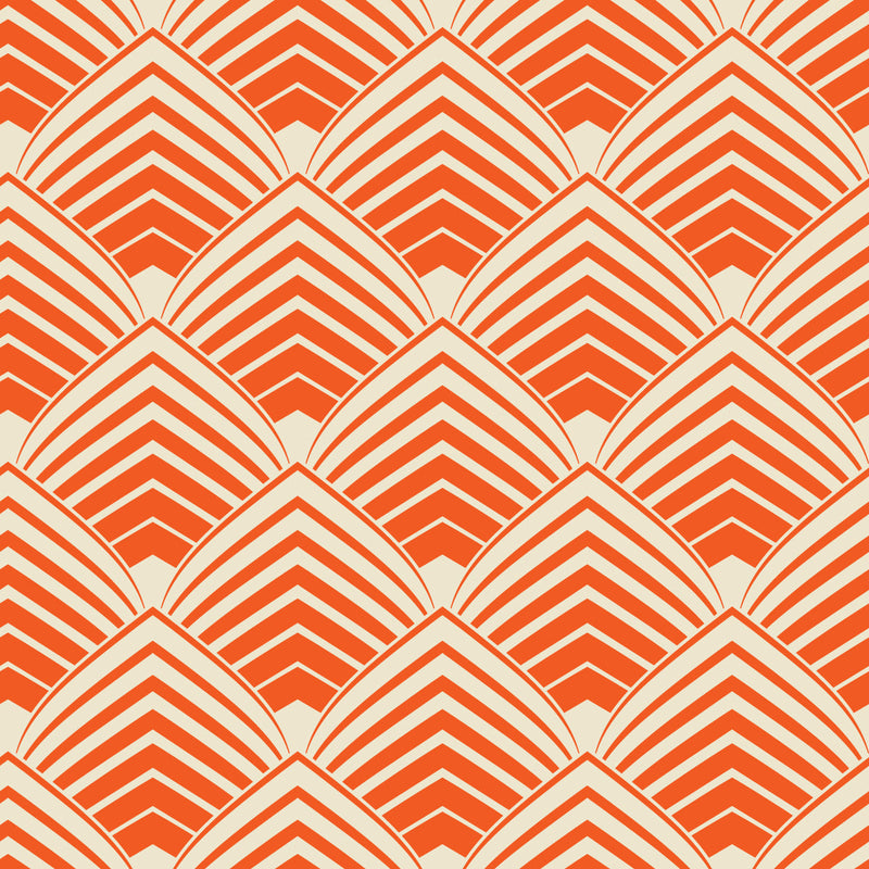 Orange Design Wallpaper