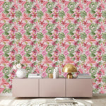 Pink Parrots Wallpaper