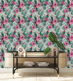 Pink Cactus Flowers Wallpaper