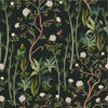 Green Plants Pattern Wallpaper
