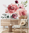 Modish Bouquet of Roses Wallpaper Chic