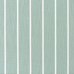 Tailored Bedskirt in Windridge Waterbury Spa Green Modern Farmhouse Wide Stripe