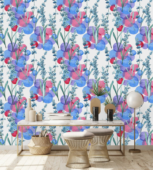 Voguish Little Flowers Wallpaper Chic