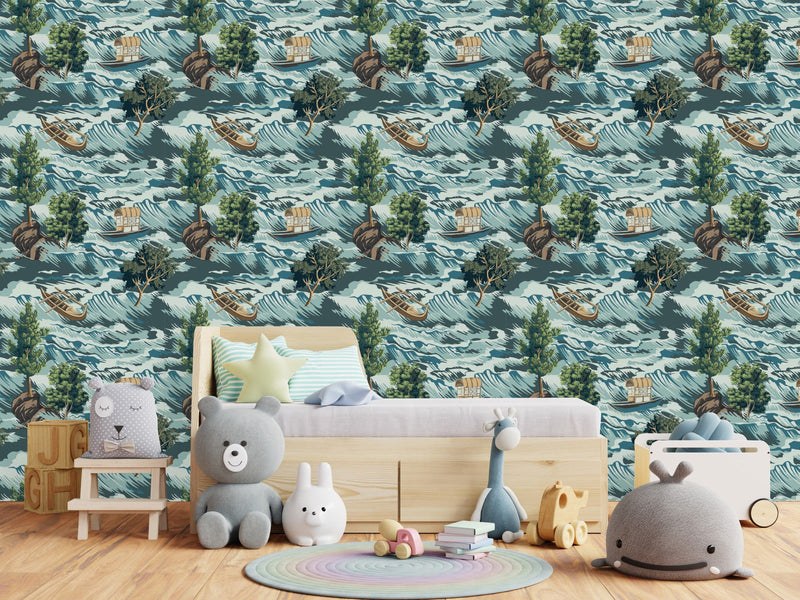Storm Pattern Wallpaper