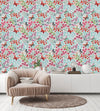 Poppies and Butterflies Wallpaper