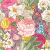 Colorful Peonies and Tulips Wallpaper