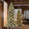 Lovecup 9' Slim Line Blue Spruce with LED Lights and Stand L166