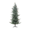 Lovecup 7.5' Slim Line Blue Spruce with LED Lights and Stand L170