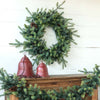 Lovecup Blue Spruce Wreath with LED Lights L011