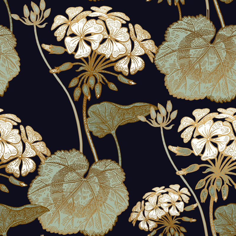 Black Vintage Wallpaper