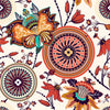 Mandala and Flowers Wallpaper