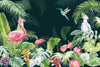 Elegant Tropical Landscape Wallpaper