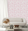 Stylish Pink Lilies Wallpaper Chic