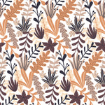 Light Brown Leaves Wallpaper
