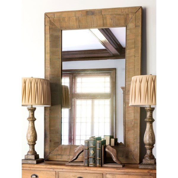 Lovecup Reclaimed Pieced Wood Mirror L614
