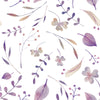 Lilac Botanic Wallpaper
