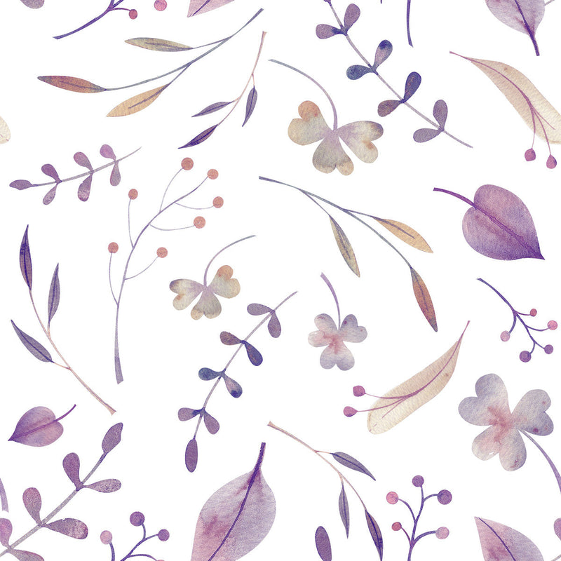 Lilac Botanic Wallpaper