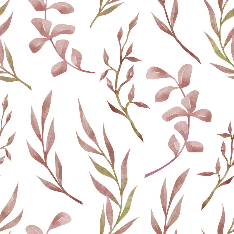 Pink Herbal Wallpaper