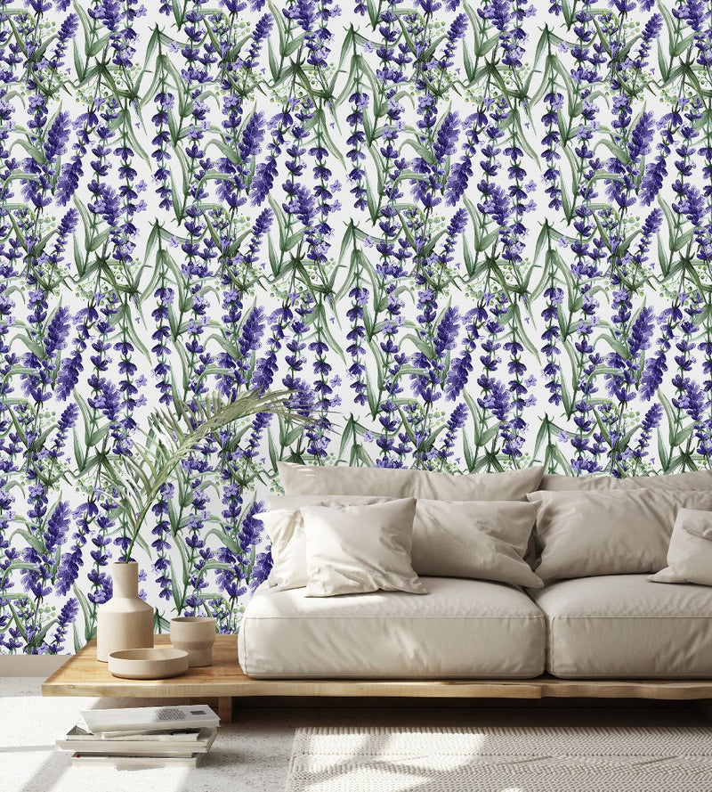 Lavender Flowers Wallpaper