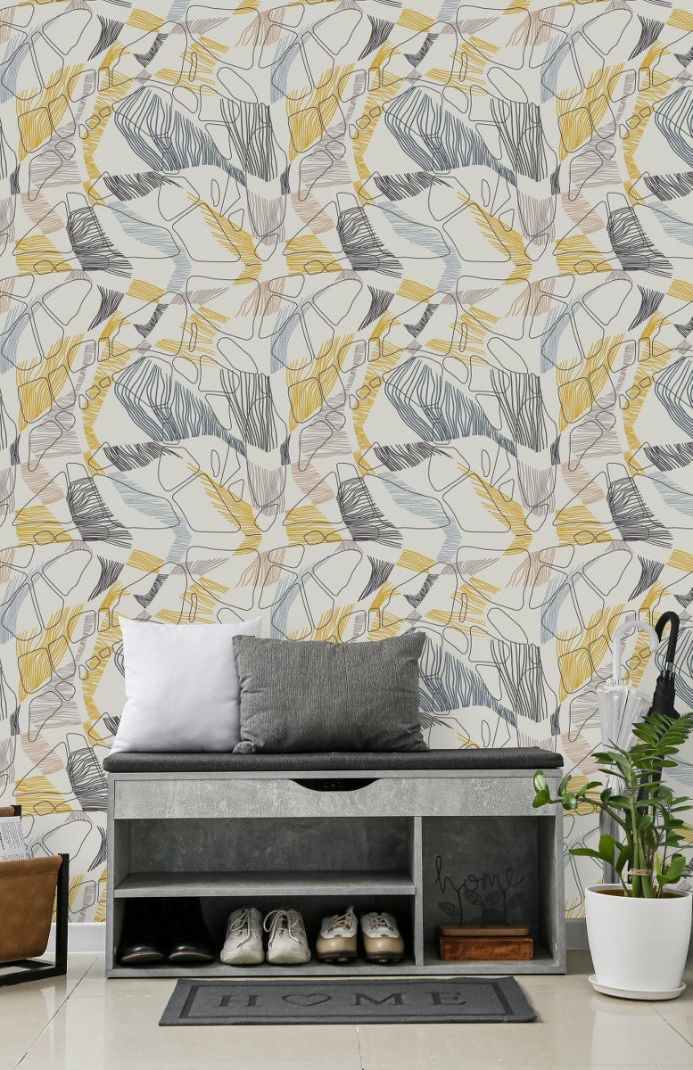Contours and Lines Wallpaper