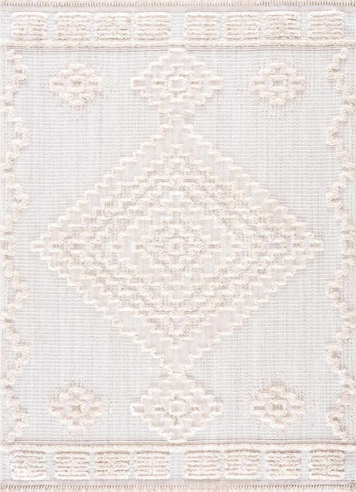 Rosales Cream High&Low Area Rug