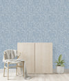 Contemporary Grey Wallpaper with Leaves Pattern Vogue