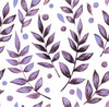 Lilac Leaves Wallpaper