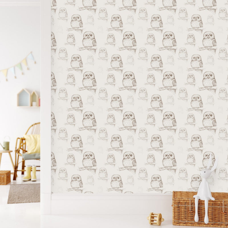 Owls Wallpaper for Kids