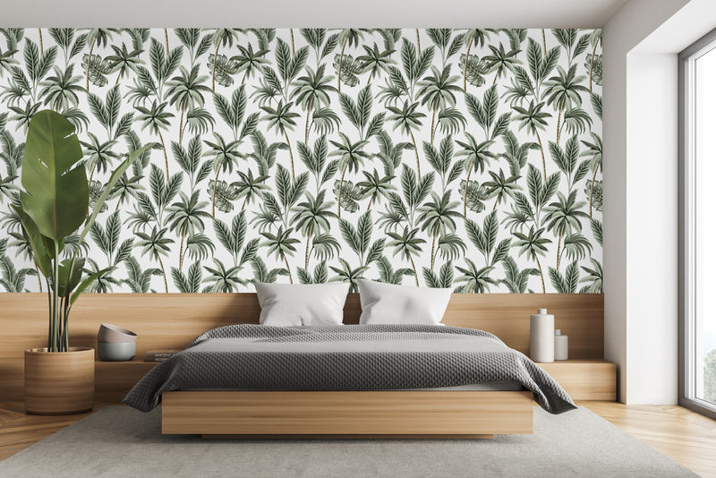 Palms Pattern Wallpaper