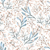 Stylish Winter Leaves Wallpaper Smart