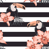 Black and White Stripes Wallpaper
