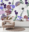 Purple Little Flowers Wallpaper