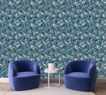 Contemporary Floral Design Wallpaper Smart