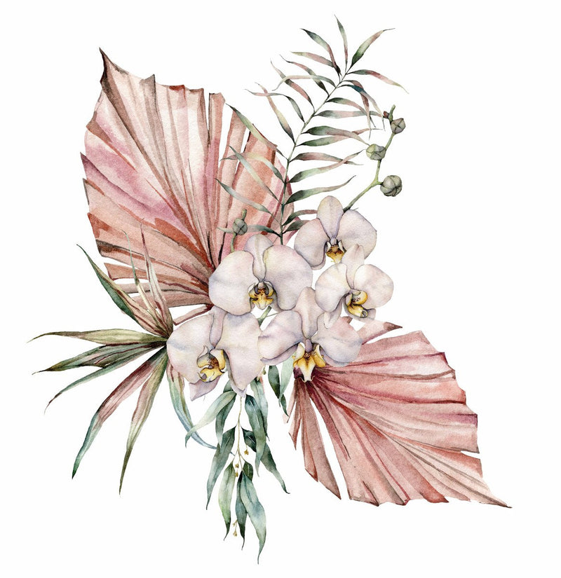 White Orchid Wallpaper
