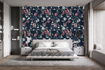 Red and White Flowers Wallpaper