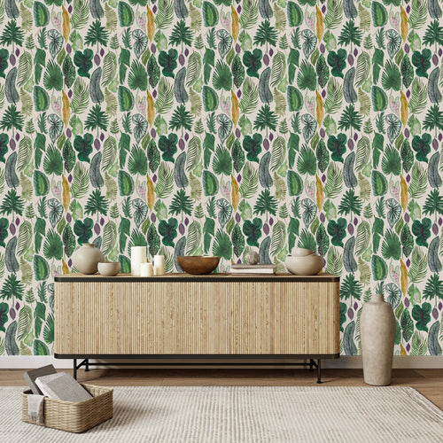 Green Plants Leaves Wallpaper