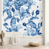 Blue Lilies Wallpaper