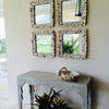 Currey and Company Oyster Shell Mirror 1348