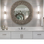 Currey and Company Batad Shell Round Mirror 1000-0018