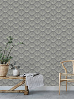 Abstract Gray Pattern Wallpaper