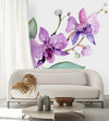 Modish Purple Orchid Wallpaper Chic