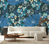 Contemporary Dark Floral Wallpaper