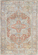 Rust Maayon Washable Rug