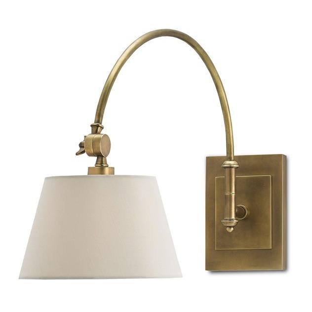 Currey and Company Ashby Swing-Arm Wall Sconce - LOVECUP