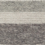 Gray Shediac Wool Blend Braided Area Rug
